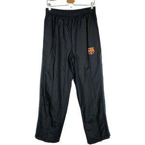 FCB Barcelona Soccer Team Mens Pants Medium M Activewear Windbreaker Sweatpants